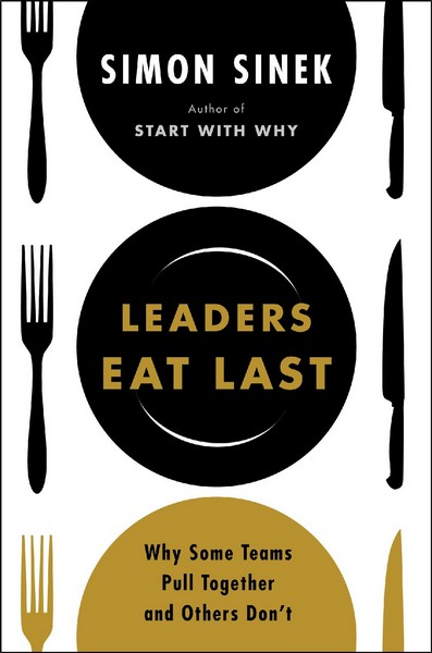 Leaders Eat Last Leaders Eat Last attempts to help us understand why we do what we do. Almost all of the systems in our bodies have evolved to help us find food, stay alive and advance the species. However, for a lot of the world, and certainly throughout the developed world, finding food and