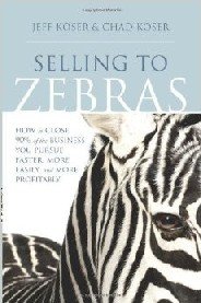 Selling to Zebras Salespeople are like lions hunting for their prey; experienced lions do not waste their time and energy over many scattered opportunities. Rather, they focus on the prey that is worth their energy, such as zebras. Therefore, “zebras” are a metaphor for the “right” prospects because they are “unique” in the sense