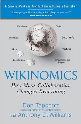 Wikinomics The idea of collaboration has always been used within the framework of board rooms, conferences, video conferencing and the likes. Yet now, the traditional scope of collaboration is moving into mass collaboration, in where millions and millions of individuals are able to play a role in the economy like never before.