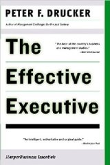 The Effective Executive The manual worker had only economic goals and was content with economic rewards. The knowledge worker demands economic rewards too. But their presence is not enough. They need opportunity, they need achievement, and they need fulfillment. Only by being an effective executive can the knowledge worker obtain these satisfactions. Only executive