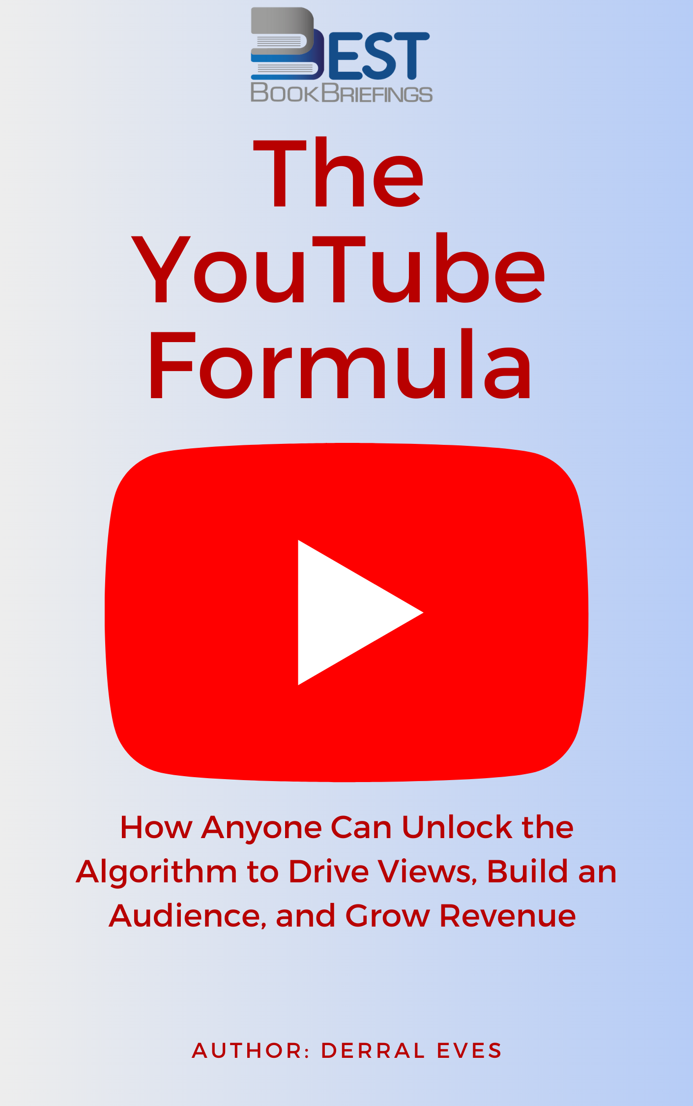 Derral Eves has generated over 60 billion views on YouTube and helped 24 channels grow to one million subscribers from zero. In The YouTube Formula: How Anyone Can Unlock the Algorithm to Drive Views, Build an Audience, and Grow Revenue, the owner of the largest YouTube how-to channel provides the secrets to 