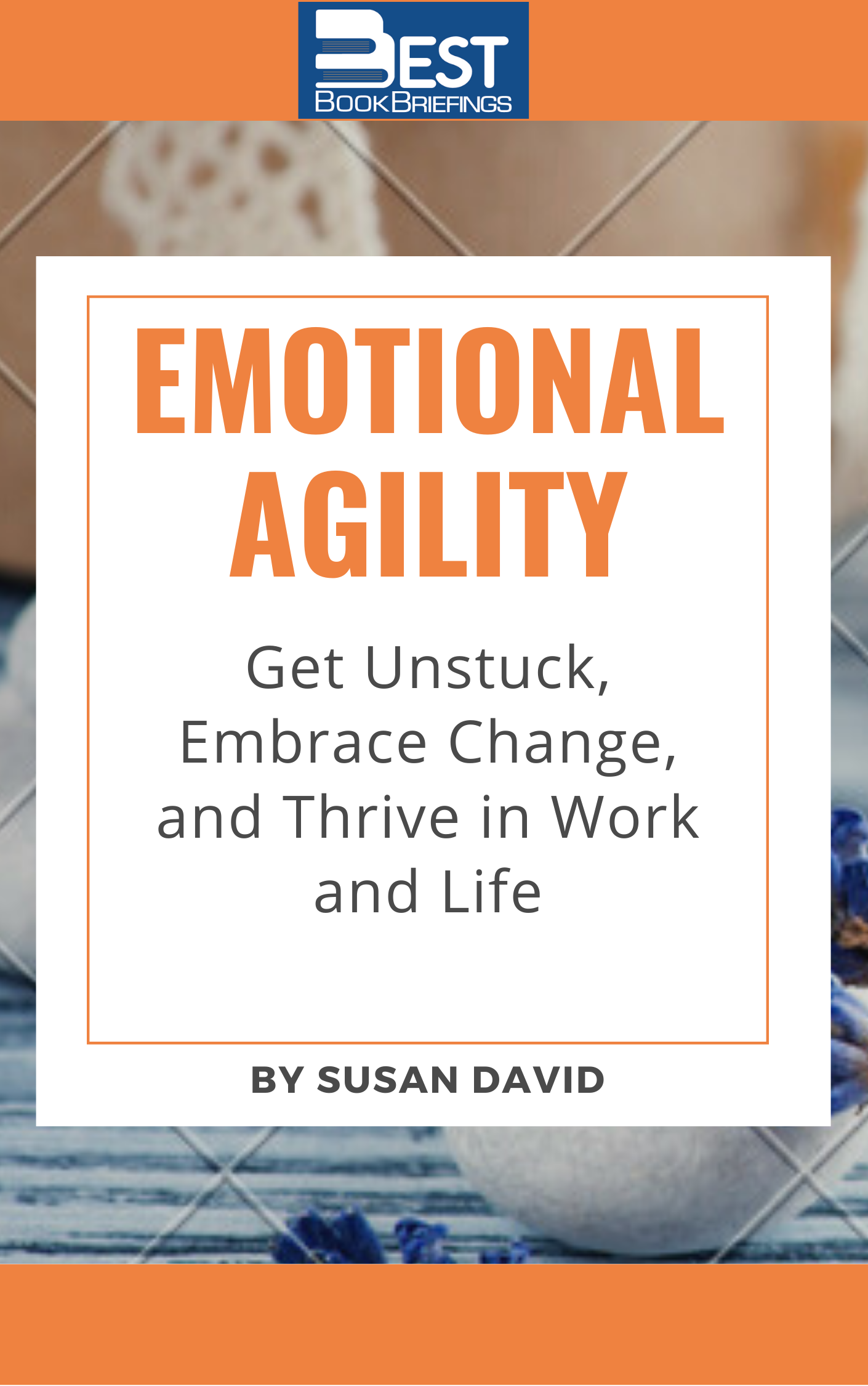 Summary of Emotional Agility by Susan David. This summary intends to increase your awareness of your own emotions and to help you come to peace with even the difficult ones. According to the author, Susan David, if you want to control your emotions, you need to address your thinking patterns and 