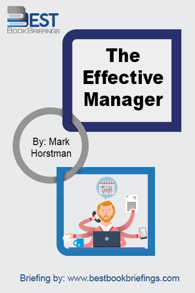 The Effective Manager is a hands-on practical guide to great management at every level. Written by the man behind Manager Tools, the world's number-one business podcast, this book distills the author's 25 years of management training expertise into clear, actionable steps to start taking today. First, you'll identify what  effective management  