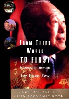 From Third World to First The story of Singapore’s transformation is told here by Singapore's charismatic, controversial founding father, Lee Kuan Yew. Rising from a legacy of divisive colonialism, the devastation of the Second World War, and general poverty and disorder following the withdrawal of foreign forces, Singapore now is hailed as a city of the
